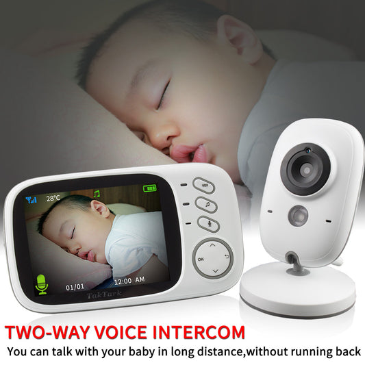 3.2 Inch Digital Baby monitor Care Device with vision night & two wat audio